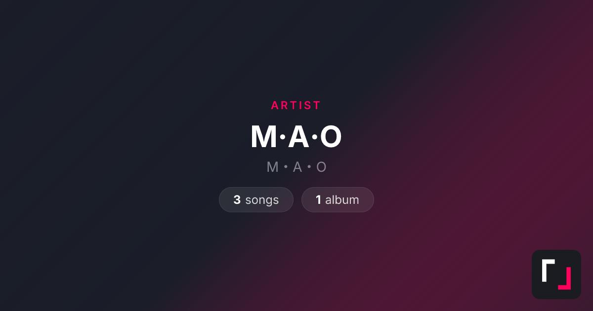M·A·O — LISTEN.moe